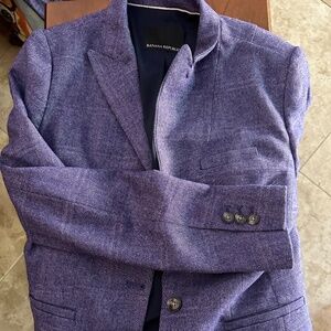 Banana Republic Purple Avery Suit (used)
